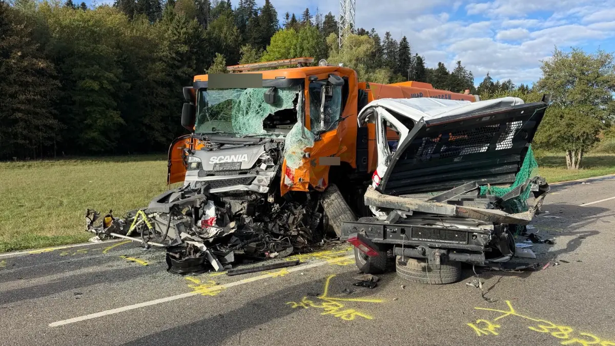 Zu einem Unfall mit mehreren Verletzten ist es auf der B 462 bei Owingen gekommen.