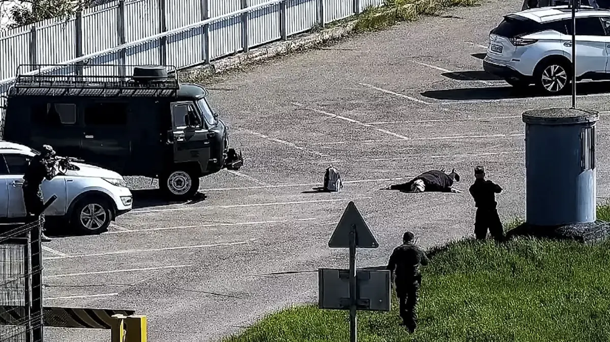 Deutsche in Russland mit Bombe festgenommen