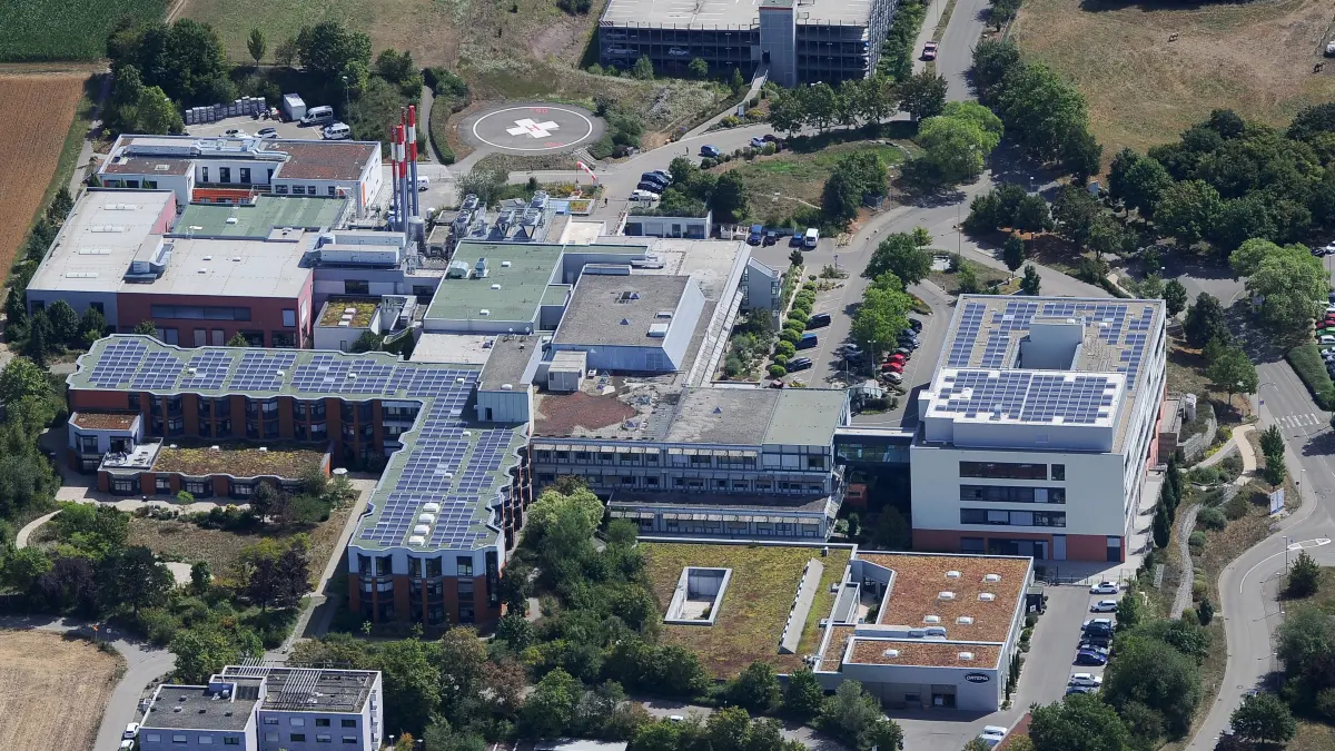 Luft Luftbild
Markgröningen Klinik Ortema