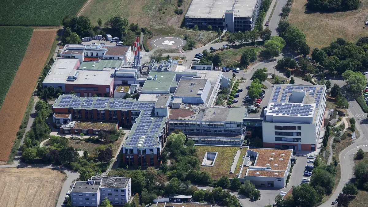 Luft Luftbild
Markgröningen Klinik Ortema