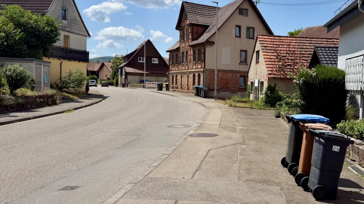 Mülltonnen in Auenwald-Lippoldsweiler