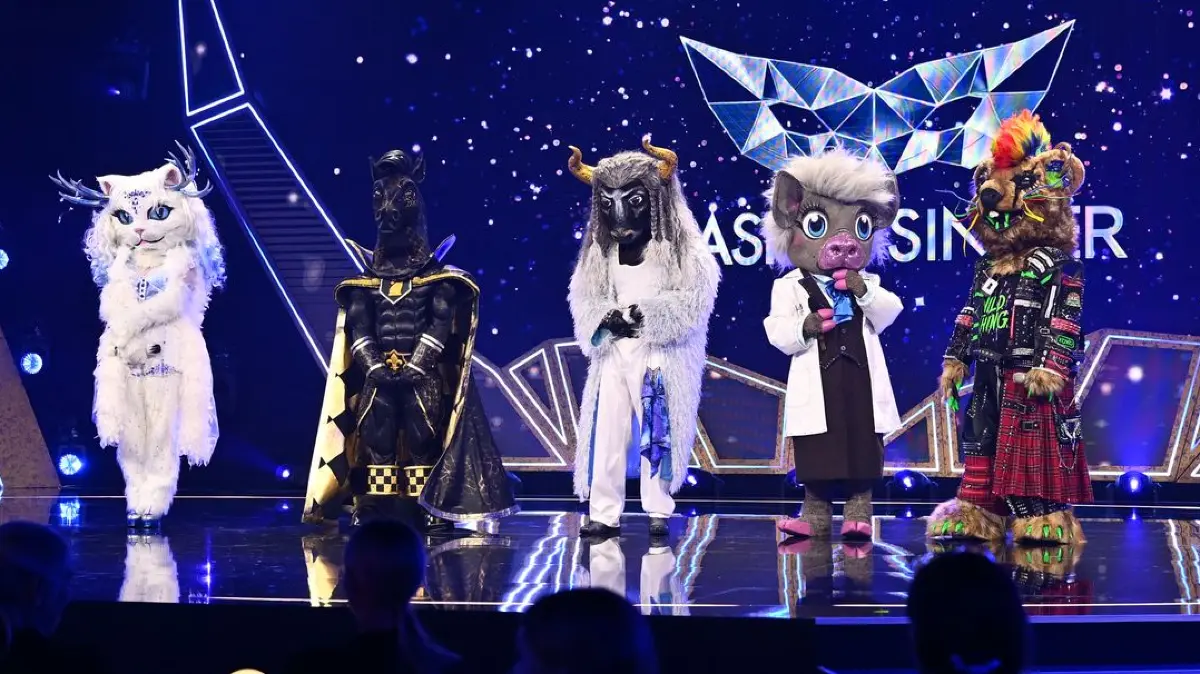 Nur fünf Kostüme haben es ins Finale von „The Masked Singer“ geschafft.