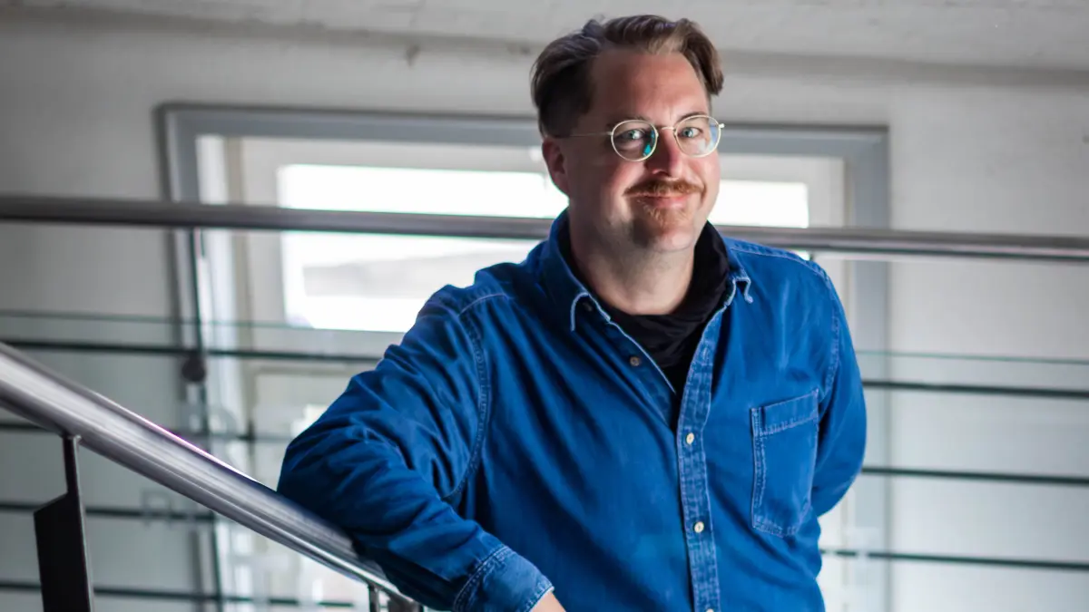 David Zimmermann, neuer Quartiersmanager in Herrenberg