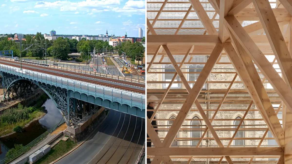 Preis und Nachwuchspreis für die beiden Büros, die das Viadukt in Chemnitz sowie das Museum Historische Oberamteistraße in Reutlingen geplant und realisiert haben.