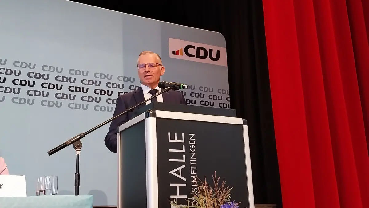 Norbert Lins ist neuer Bezirksvorsitzender der CDU Württemberg-Hohenzollern.