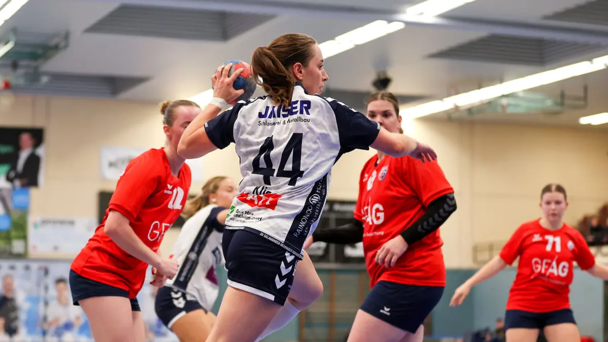 Handball SV Kornwestheim vs. SG BBM Bietigheim: BAU // 18.10.2026, Deutschland, Bietigheim, Handball Frauen Oberliga Württemberg,
2026/2027, SV Salamander Kornwestheim vs. SG BBM Bietigheim, Jana Klisch (SVK)