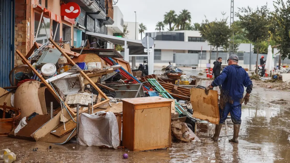 Schwere Schäden in der Region Valencia, und noch ist die Gefahr nicht vorüber.