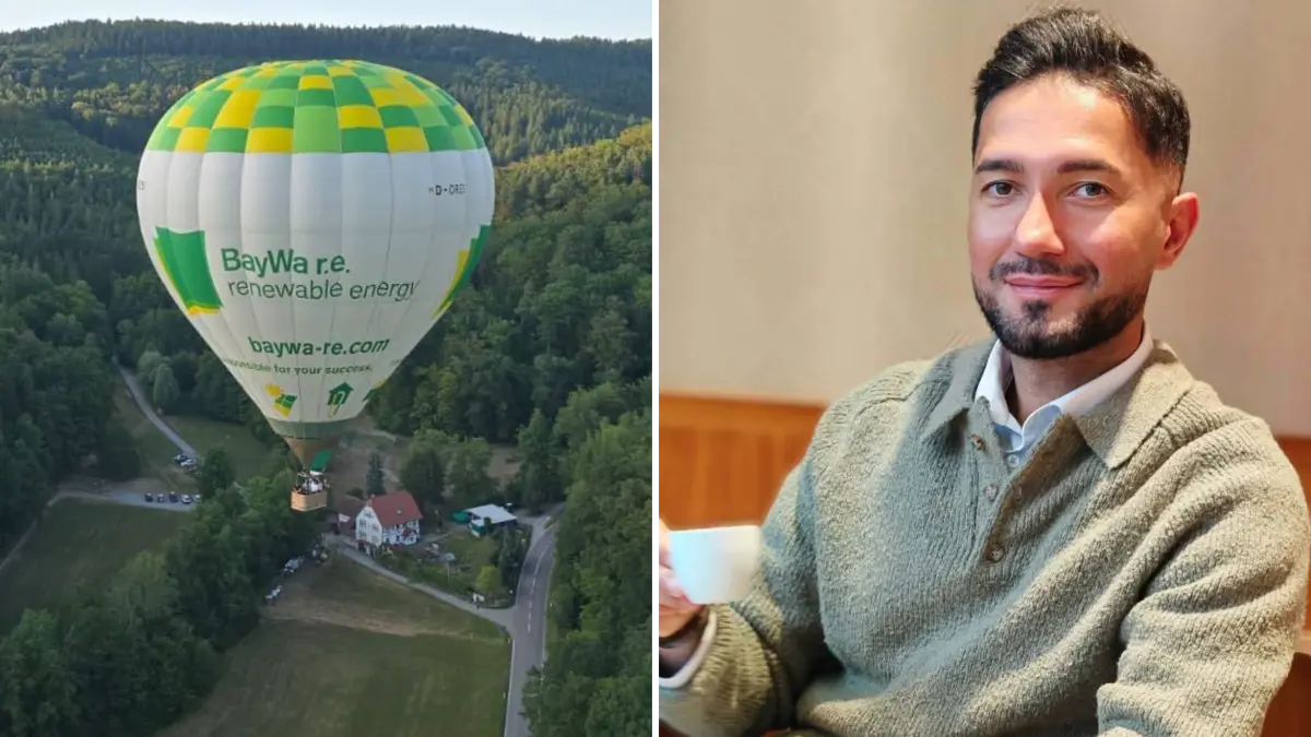 Umut Kalkan organisiert einen Ballonstart in Murrhardt mit dem Ballonunternehmen Pfau