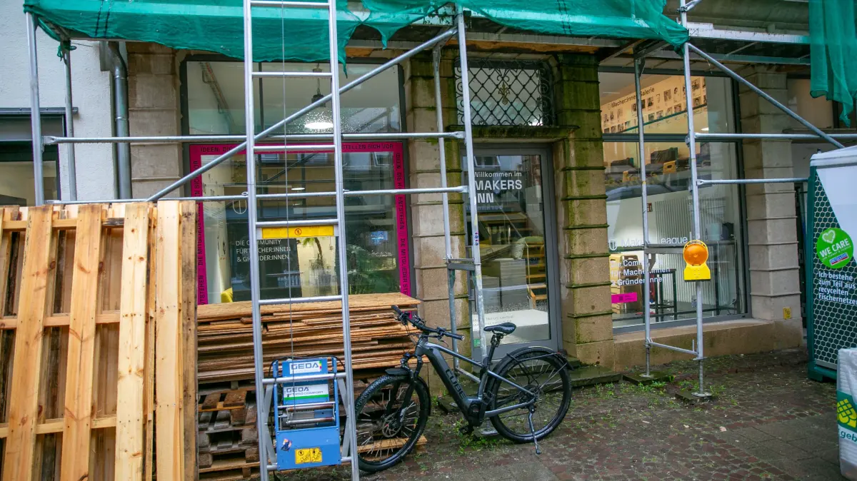 Makers Inn, Vereinssitz der Makers League in der Kueferstrasse in Esslingen