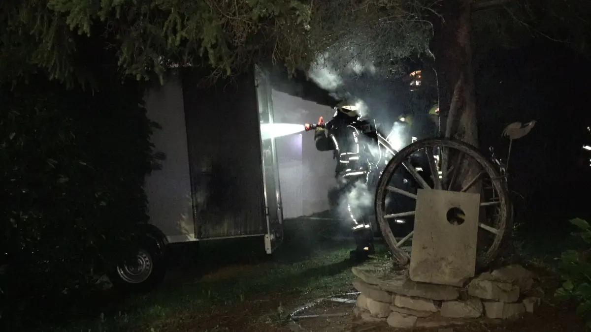 Die Feuerwehr Winnenden musste am Mittwochabend ausrücken.