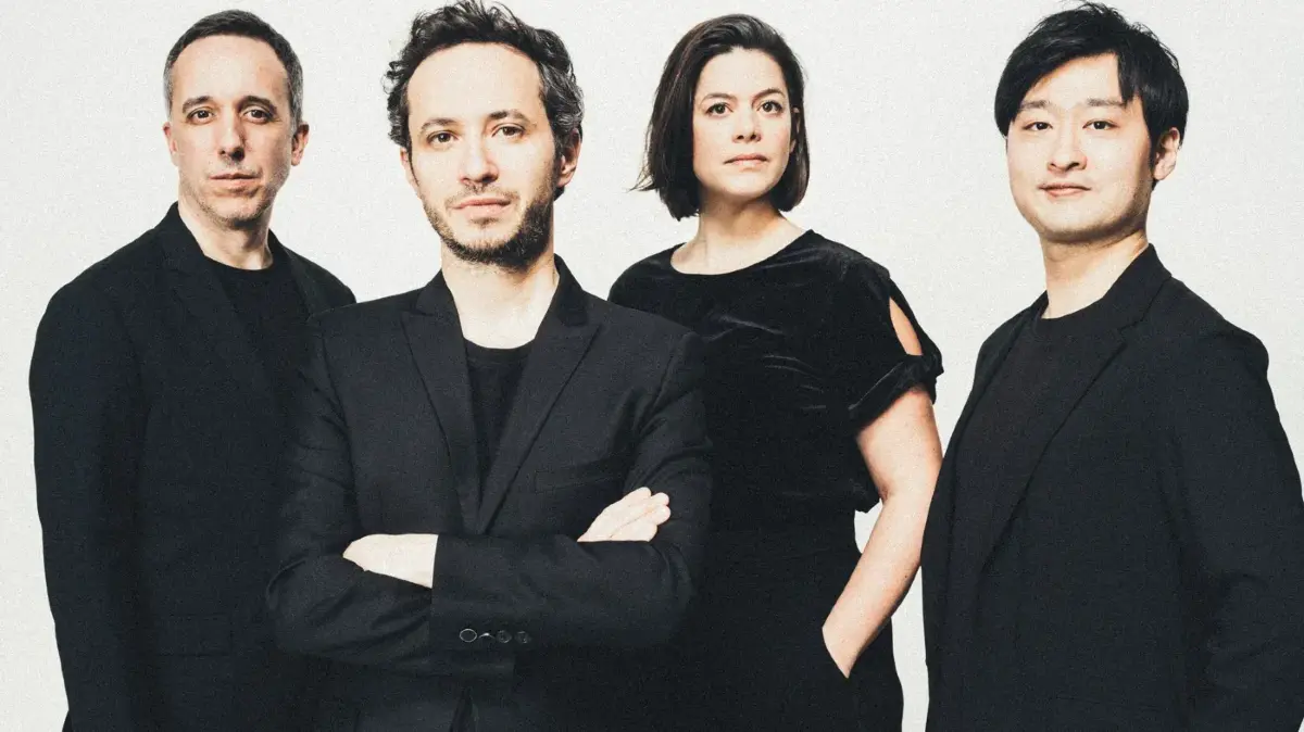 Das Streichquartett Quatuor Ébène.