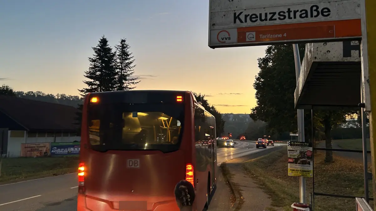 Der Bus der Linie 766 fährt von Dätzingen in Richtung Weil der Stadt. Zuletzt gab es auf dieser Strecke viele Probleme.