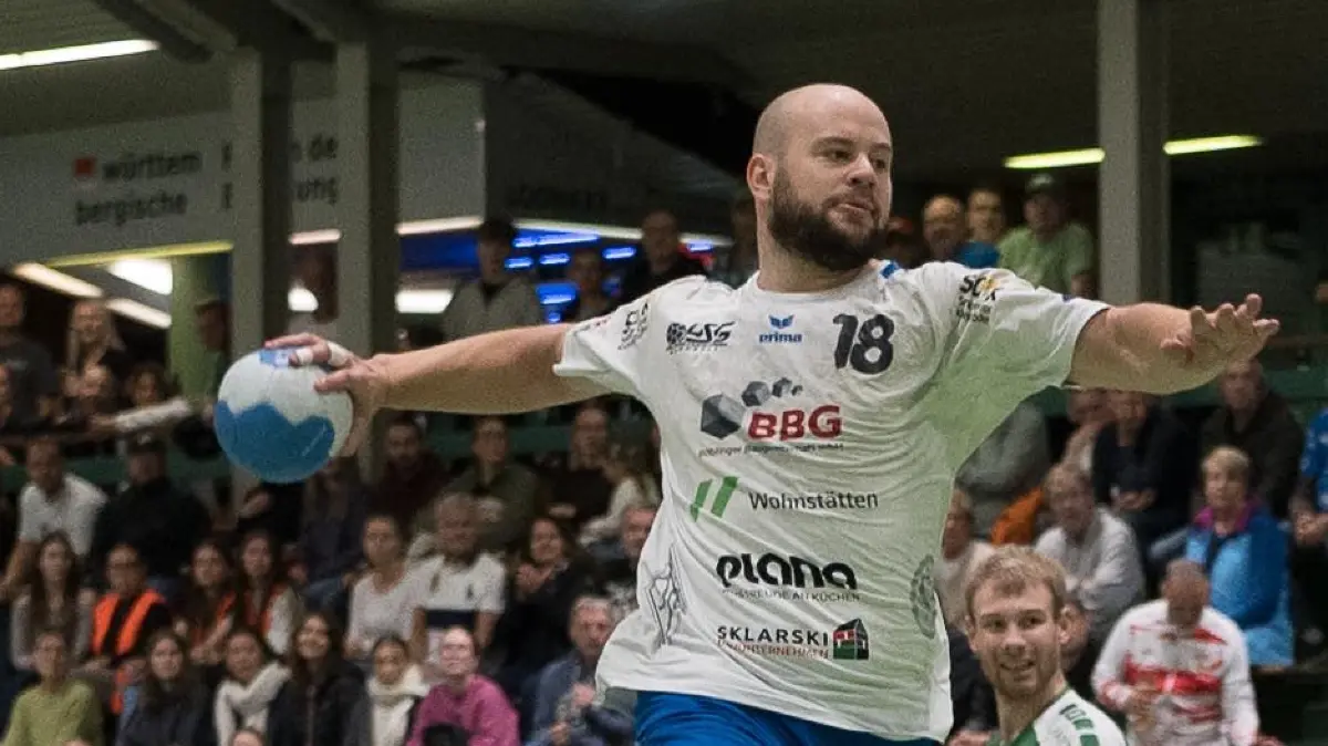 Dominik Möller und die HSG Böblingen/Sindelfingen müssen die erste Niederlage hinnehmen.