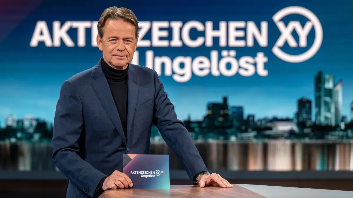 Moderator Rudi Cerne präsentiert regelmäßig die Fahndungssendung „Aktenzeichen XY... Ungelöst“ im ZDF.