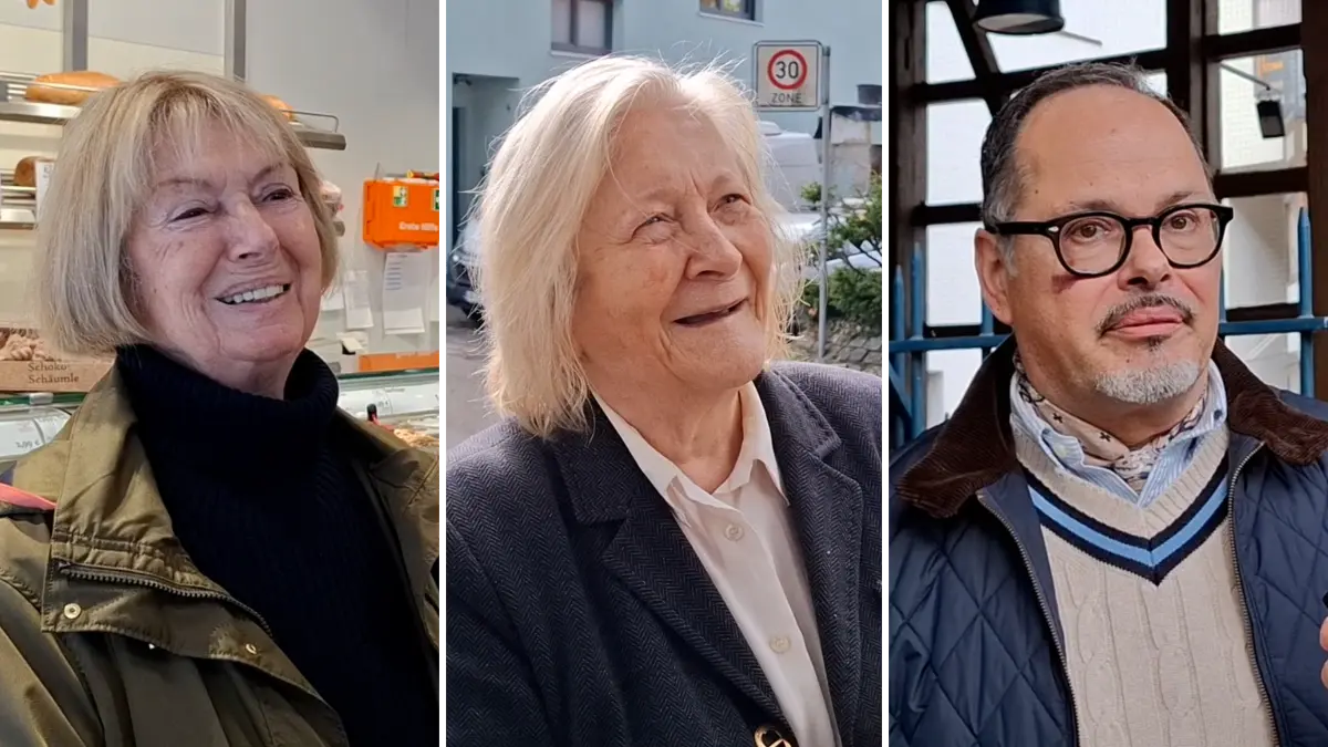 Straßenumfrage Beilstein Bürgermeisterwahl