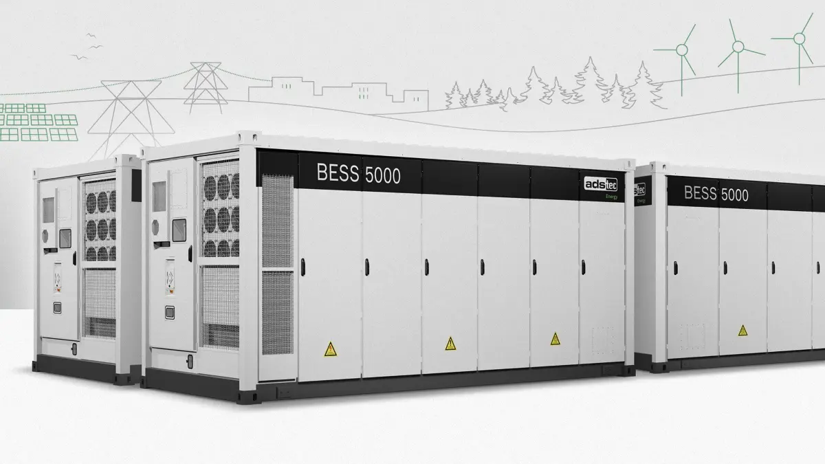 Mehrere hundert solcher Batterieblöcke sollen beim Umspannwerk Pulverdingen in Markgröningen aufgebaut werden.