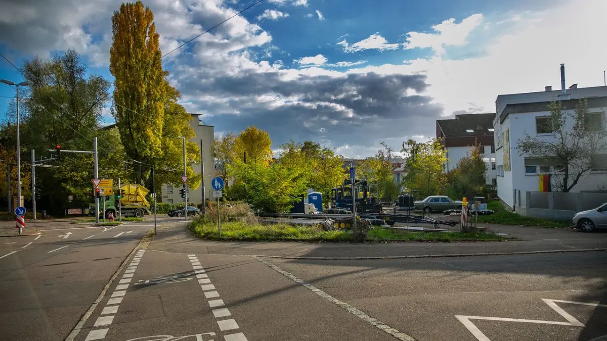 Esslingen Baugrundstück neuapostolische Kirche Ecke Weimarer/Schorndorfer Straße