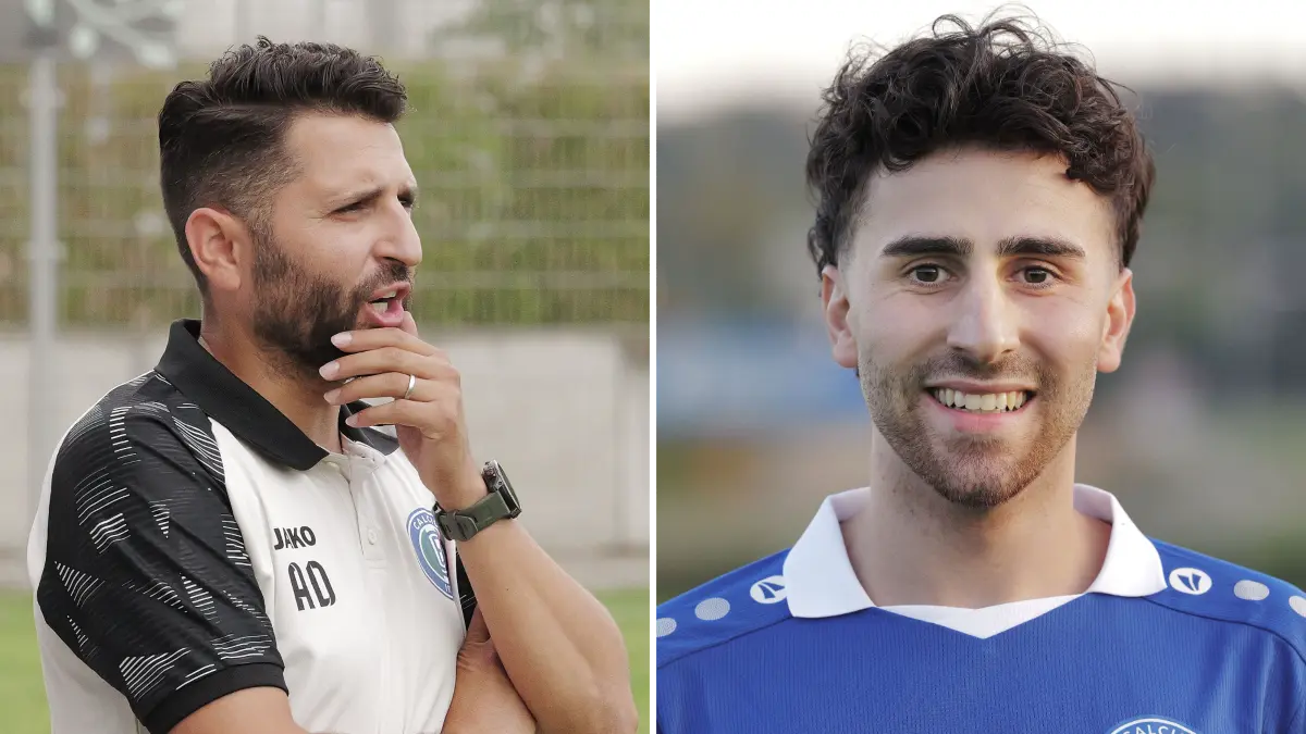 Calcio-Trainer Adem Demir freut sich über das gelungene Debüt von Ali Hamdar.