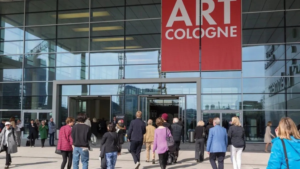 Eingangsbereich Kunstmesse Art Cologne