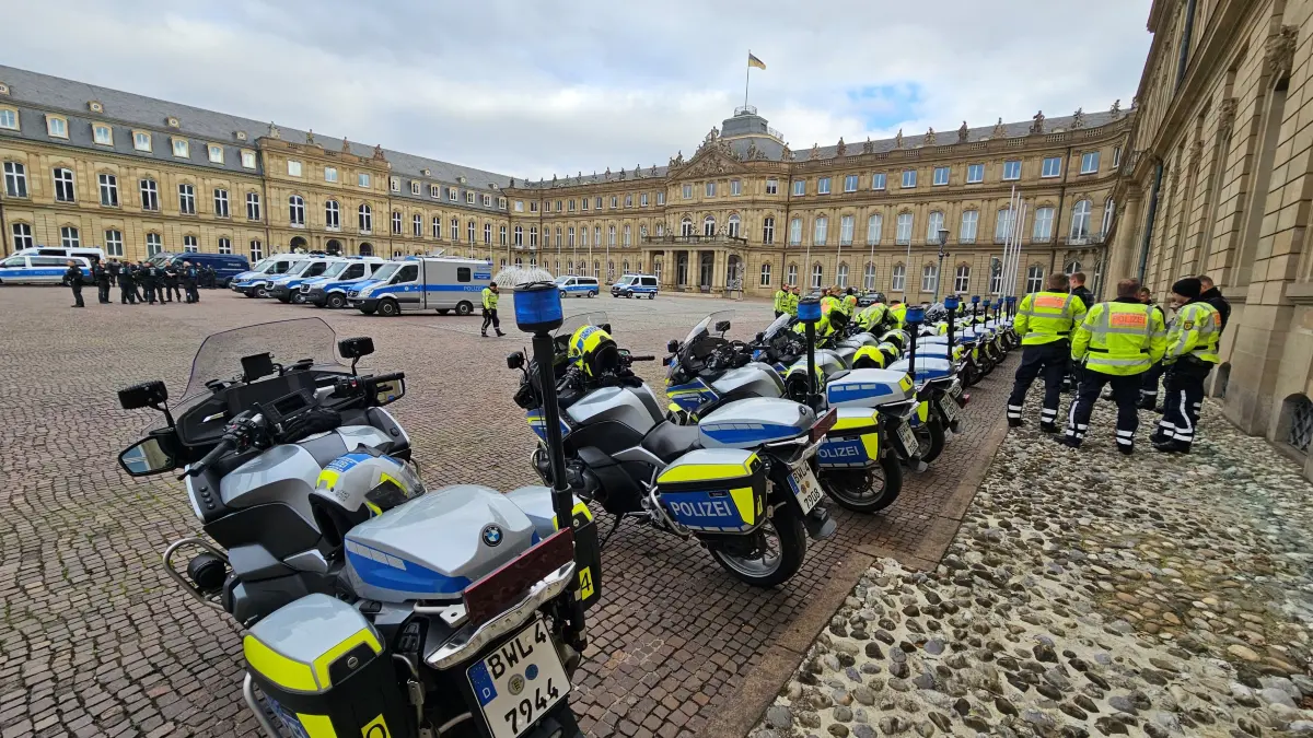 Polizei bereitet sich auf Gen Z Demo vor
